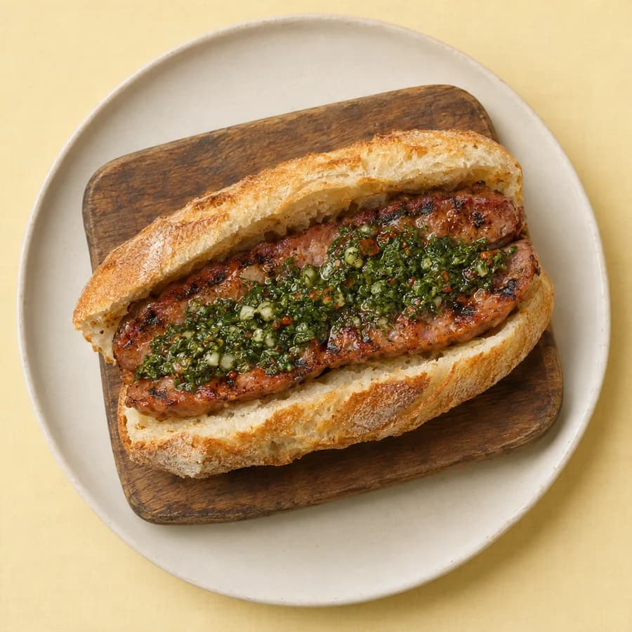 Choripán de campo