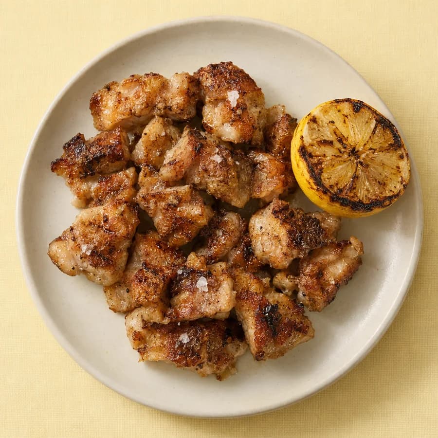 Mollejas al limón