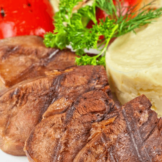 Lengua a la vinagreta