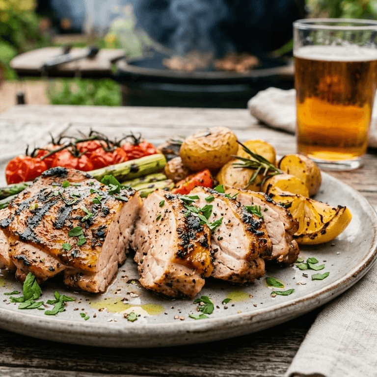 Pata muslo grillada