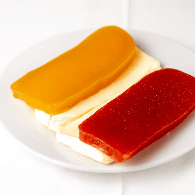 Queso y dulce