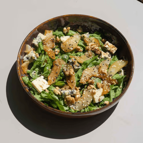 Ensalada de Peras y queso azul