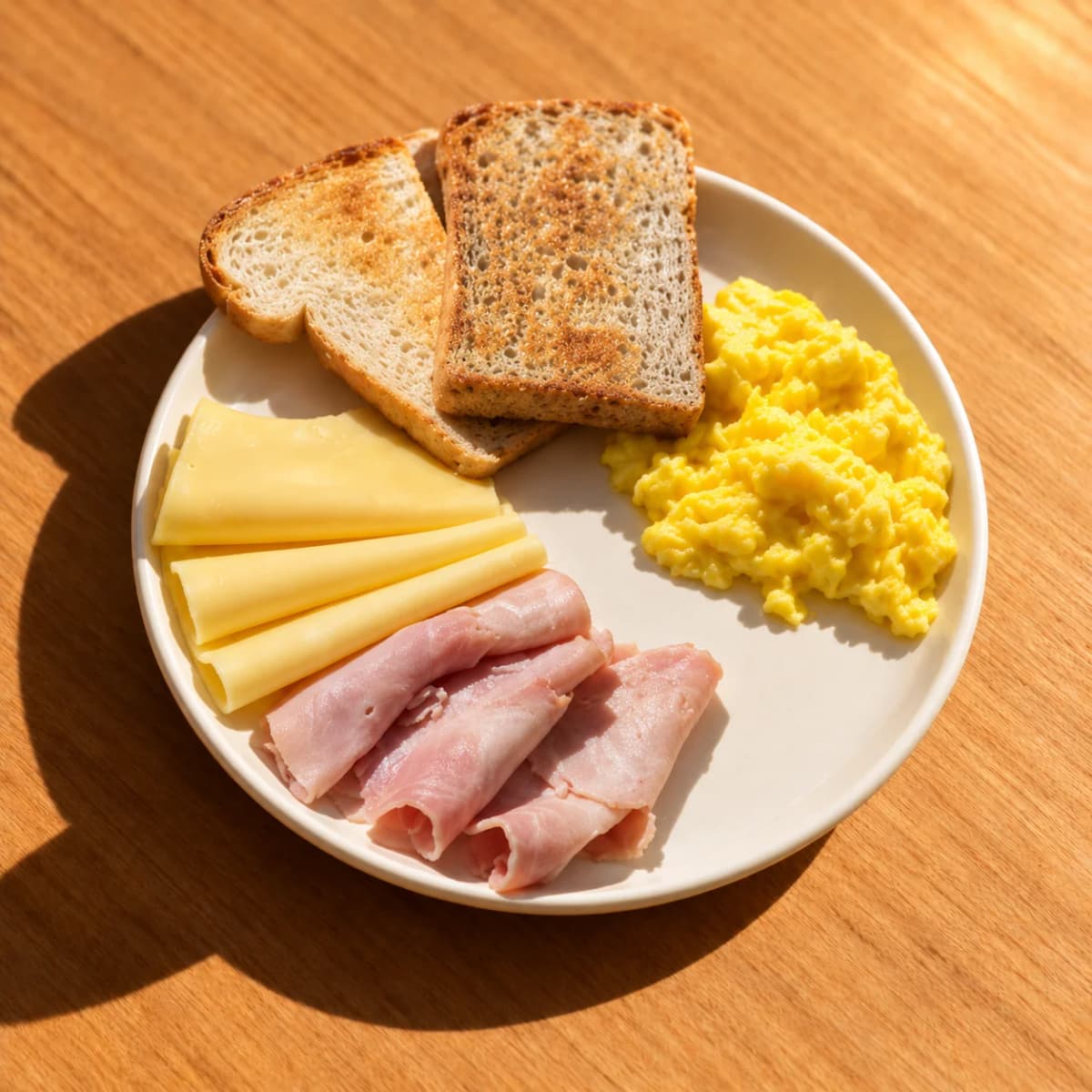Desayuno Proteico con Tostadas