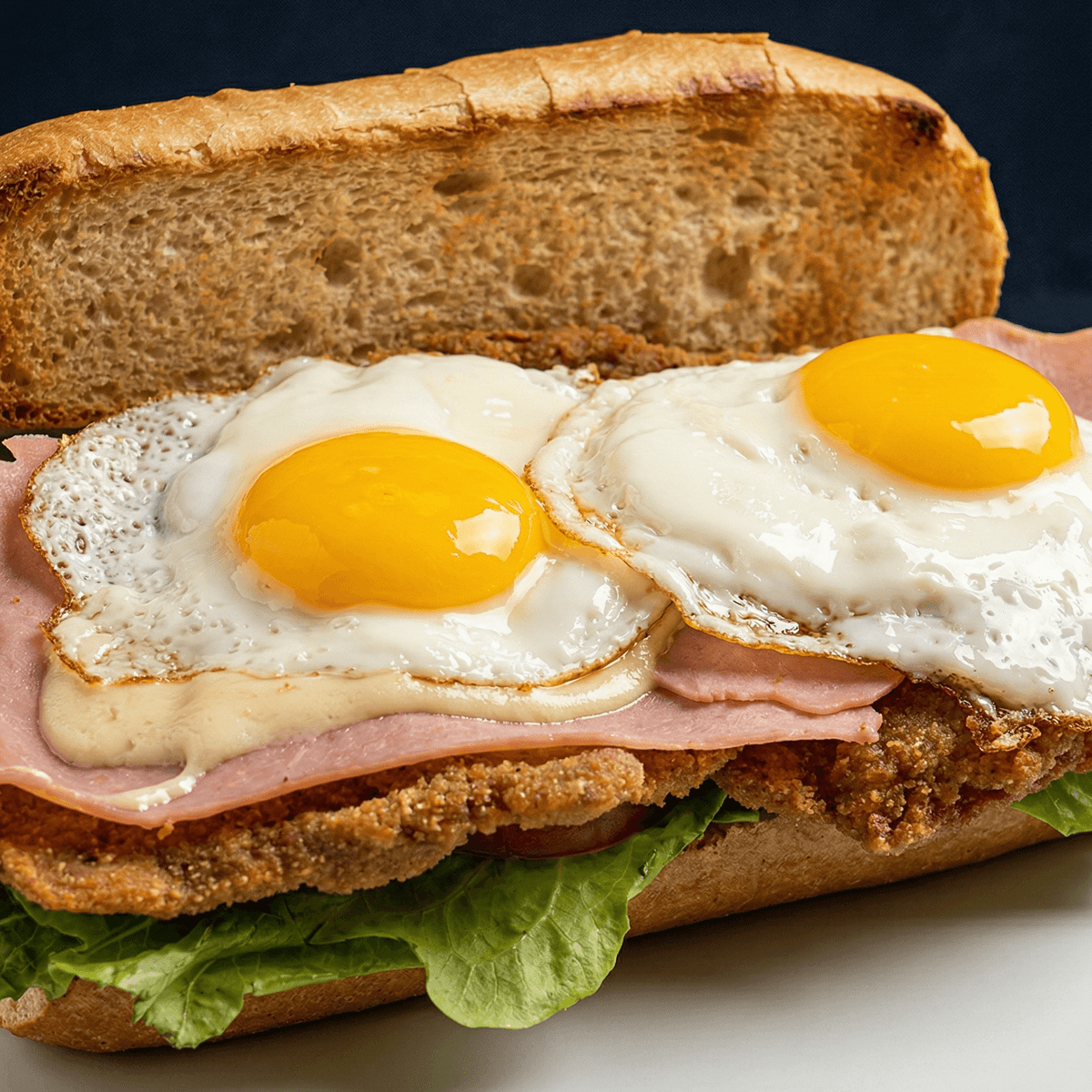 SANDWICH COMPLETO + PAPAS