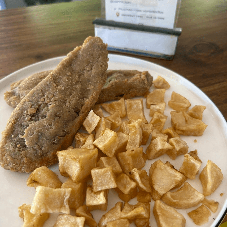Milanesa de berenjena