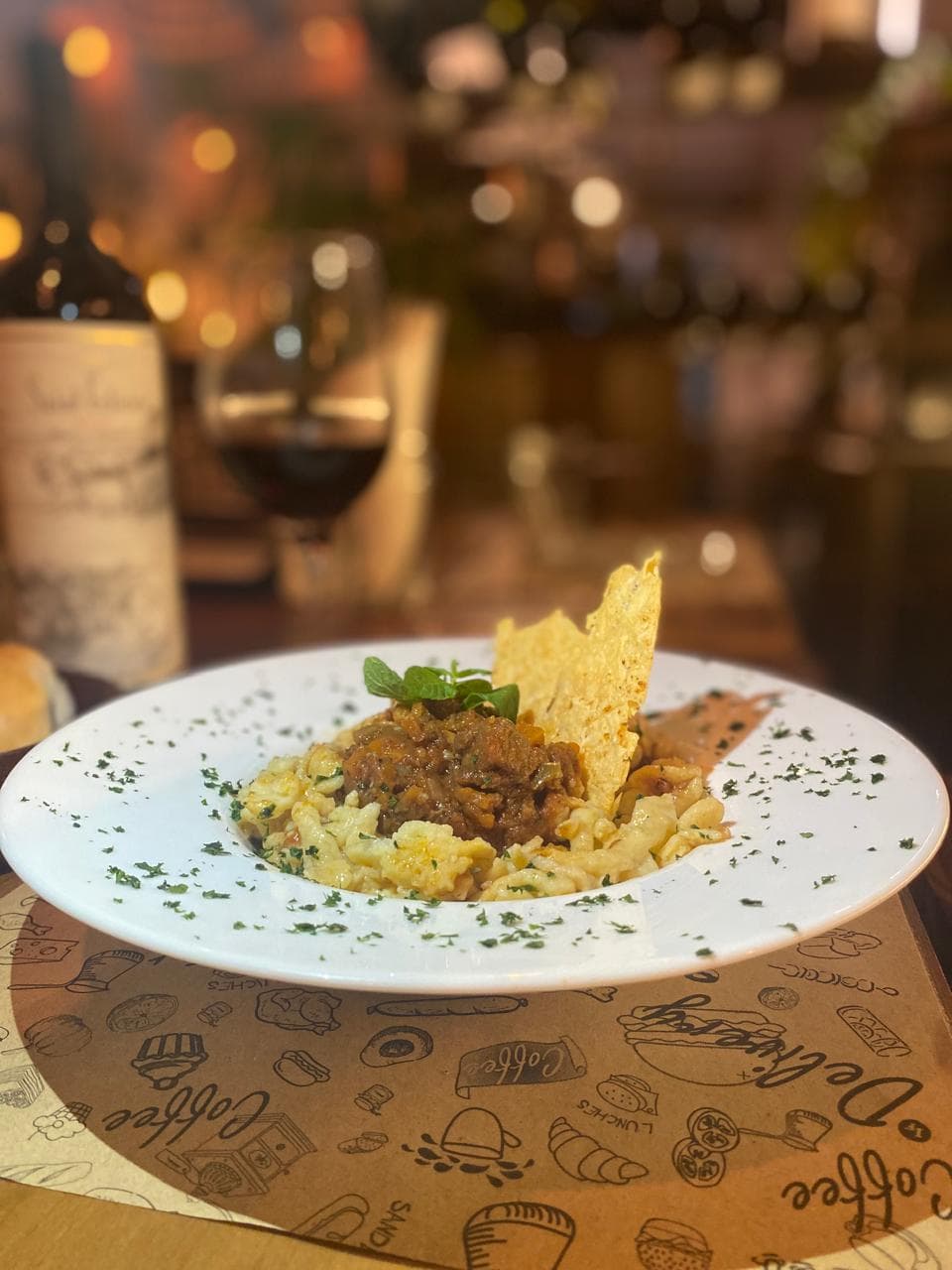 Gulash con spaetzle