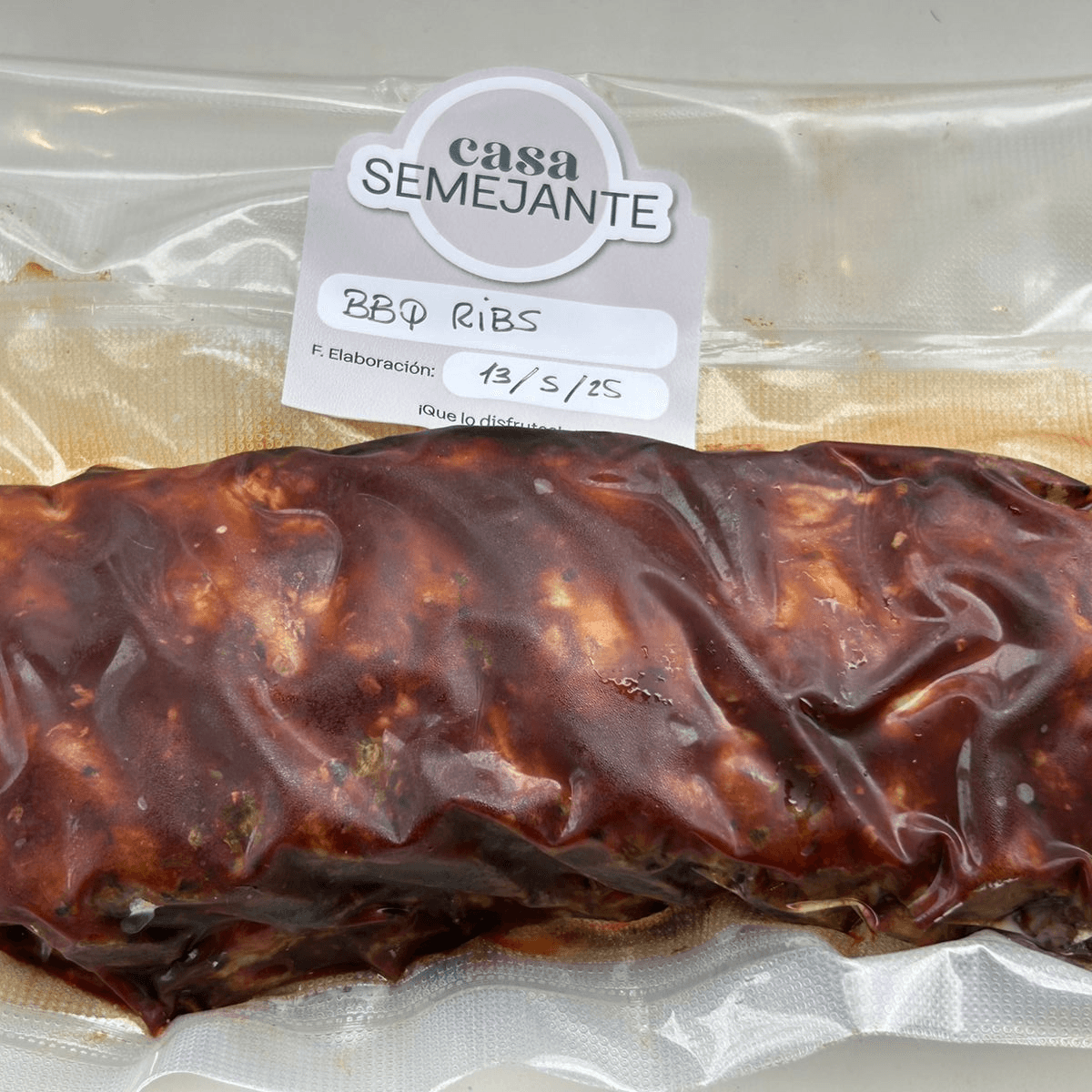 BBQ ribs de cerdo