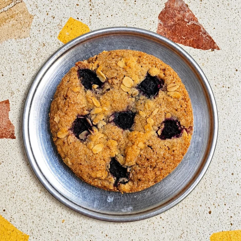 Biscoito de mirtilo