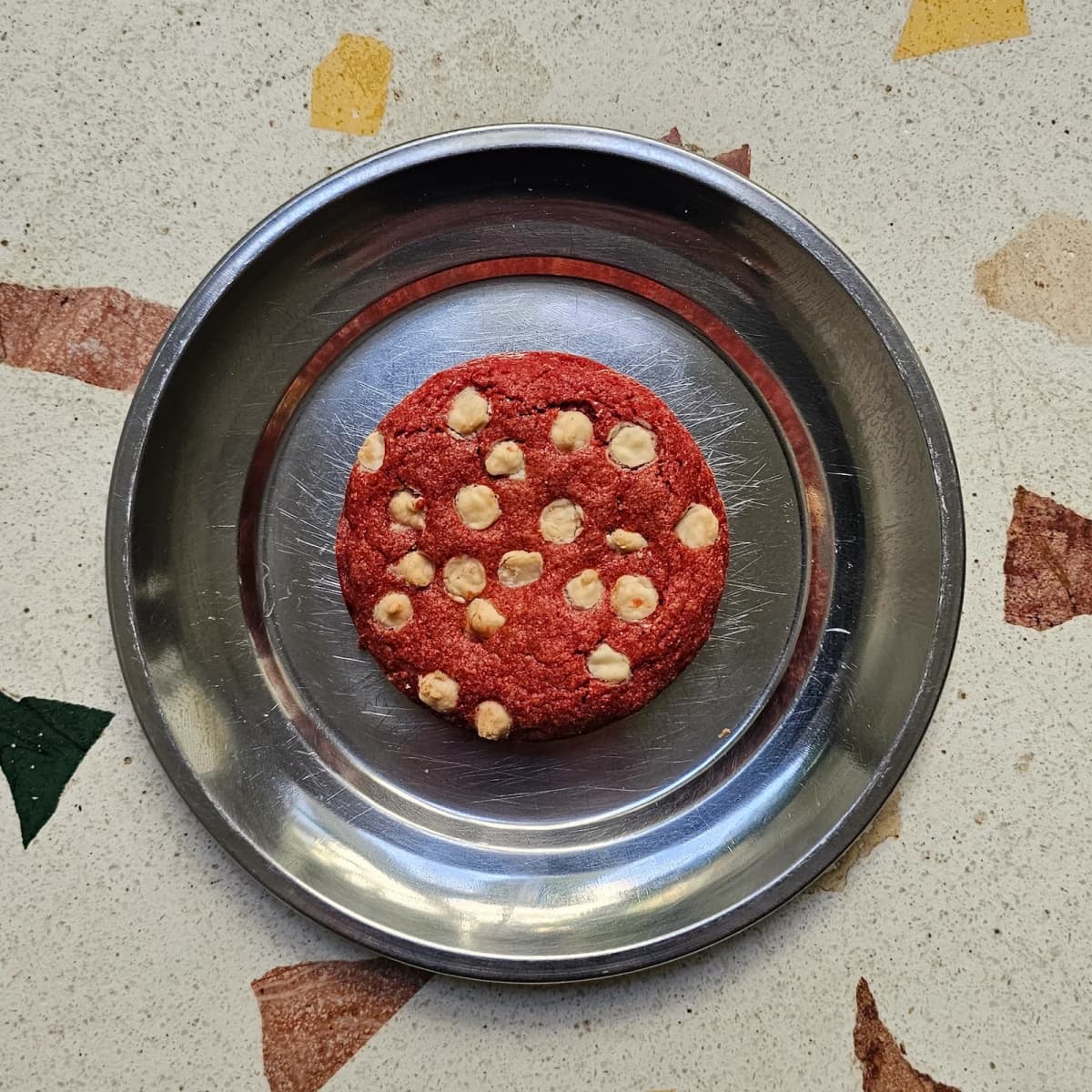 biscoito de veludo vermelho