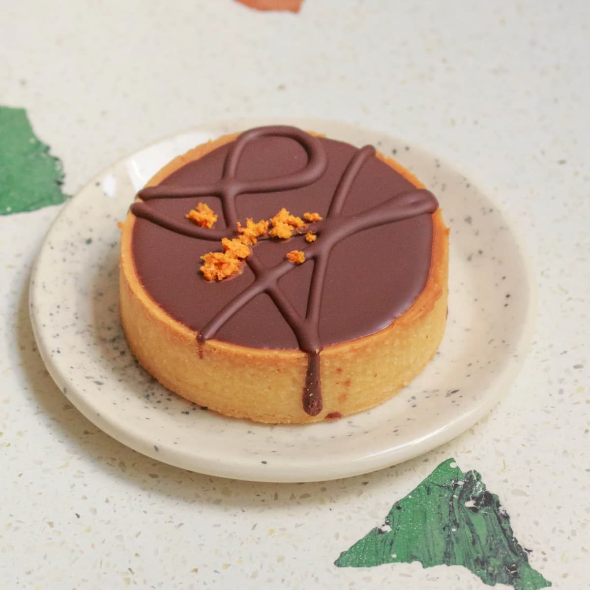 Havanette com chocolate meio amargo e laranja