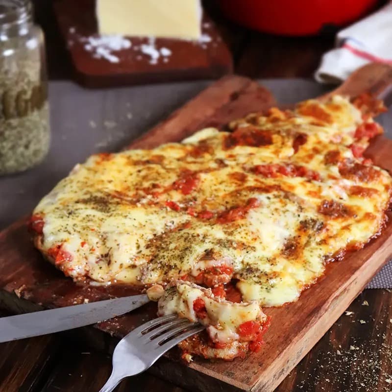Matambre de ternera a la pizza