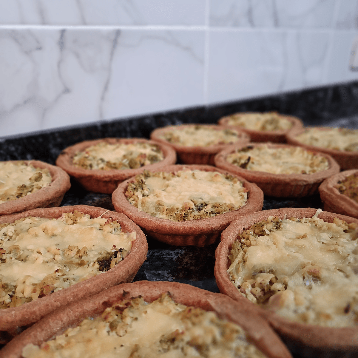 Chicken and broccoli pie