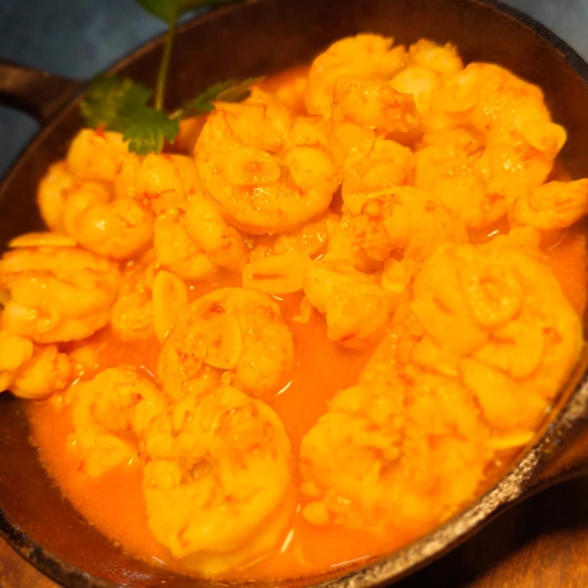Gambas al ajillo