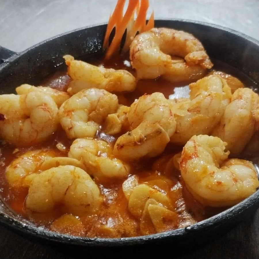 Gambas al ajillo