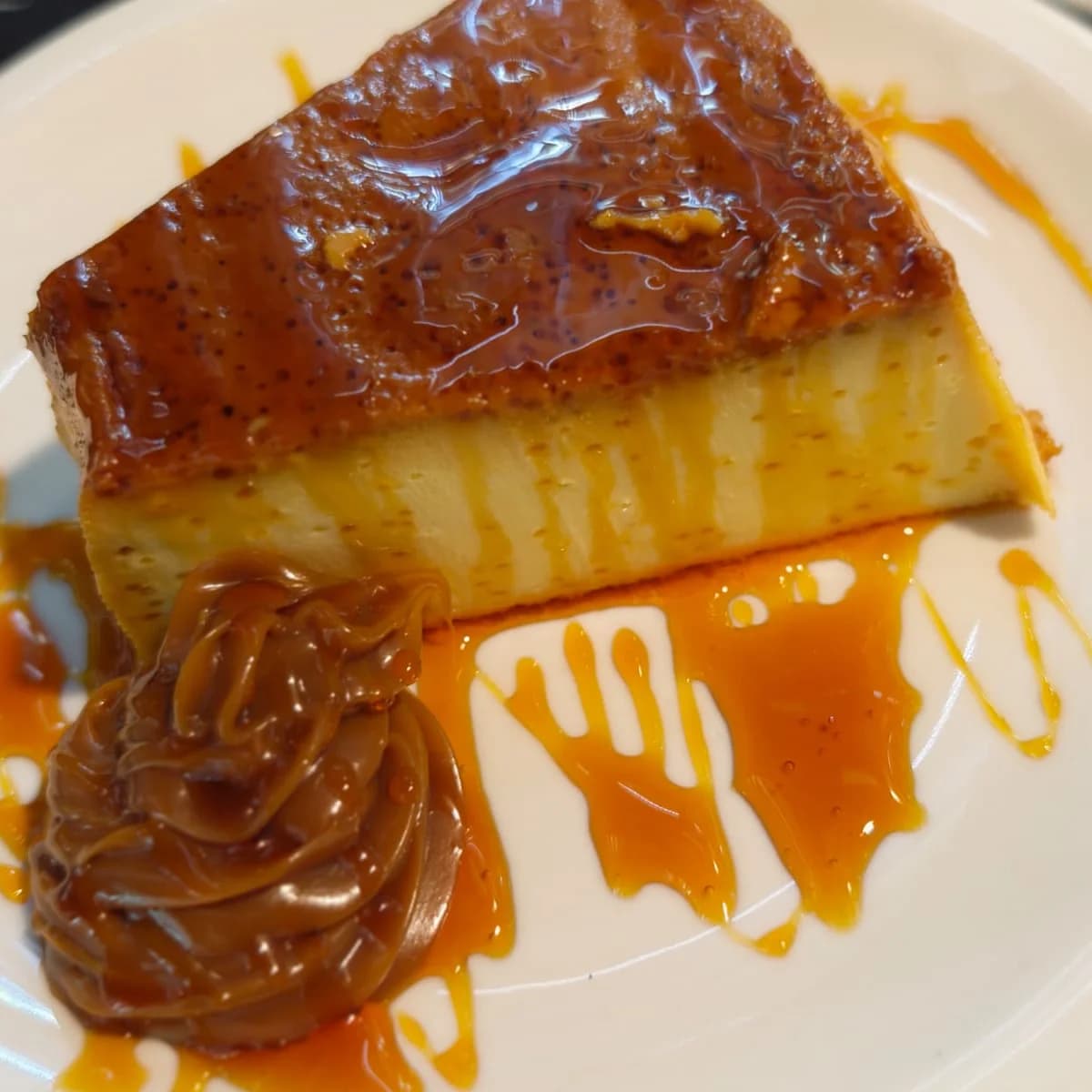 Flan casero artesanal