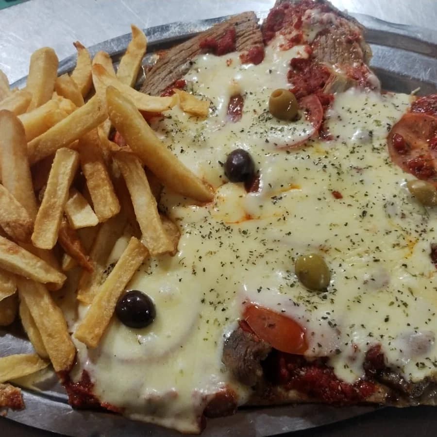 A la pizza