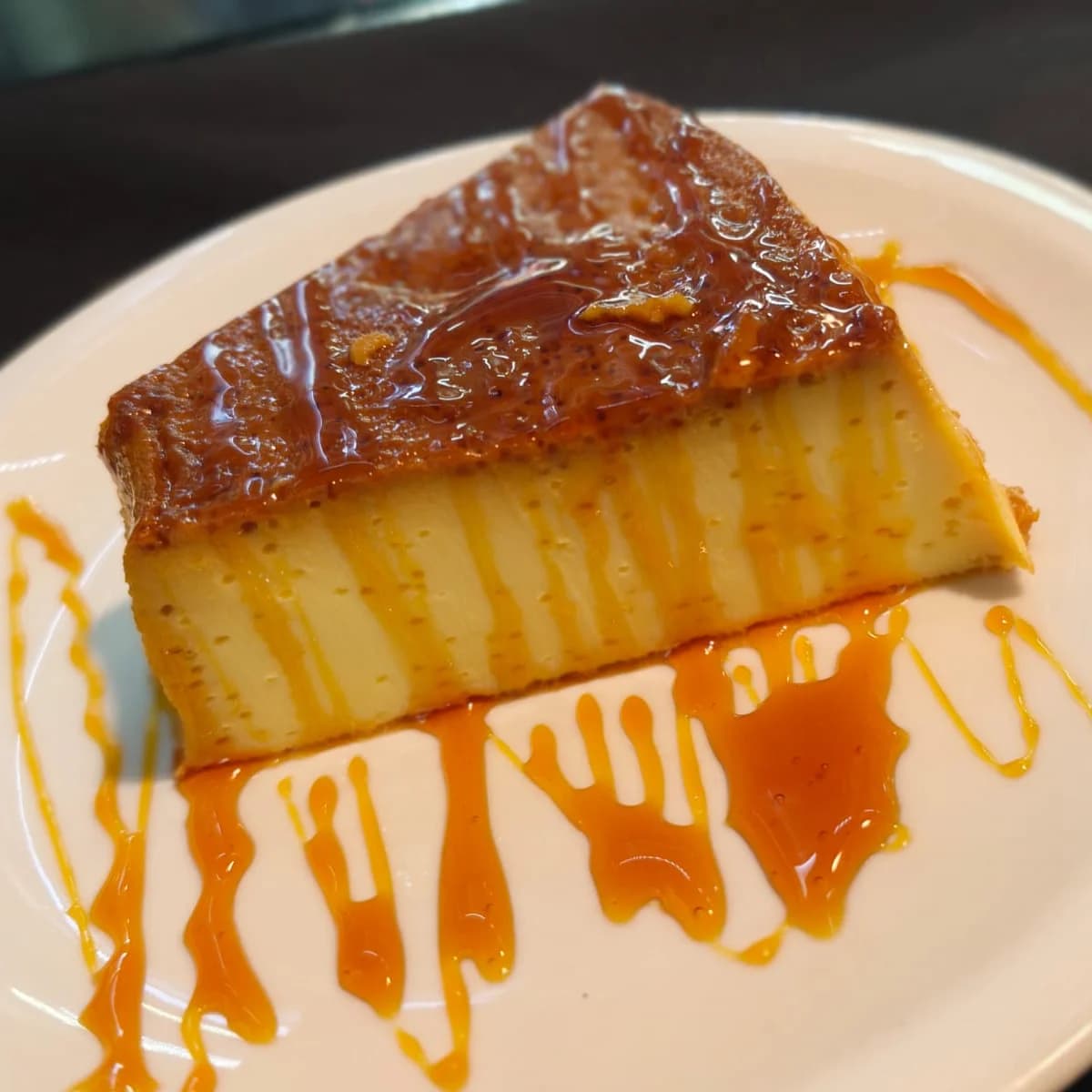 Flan casero artesanal