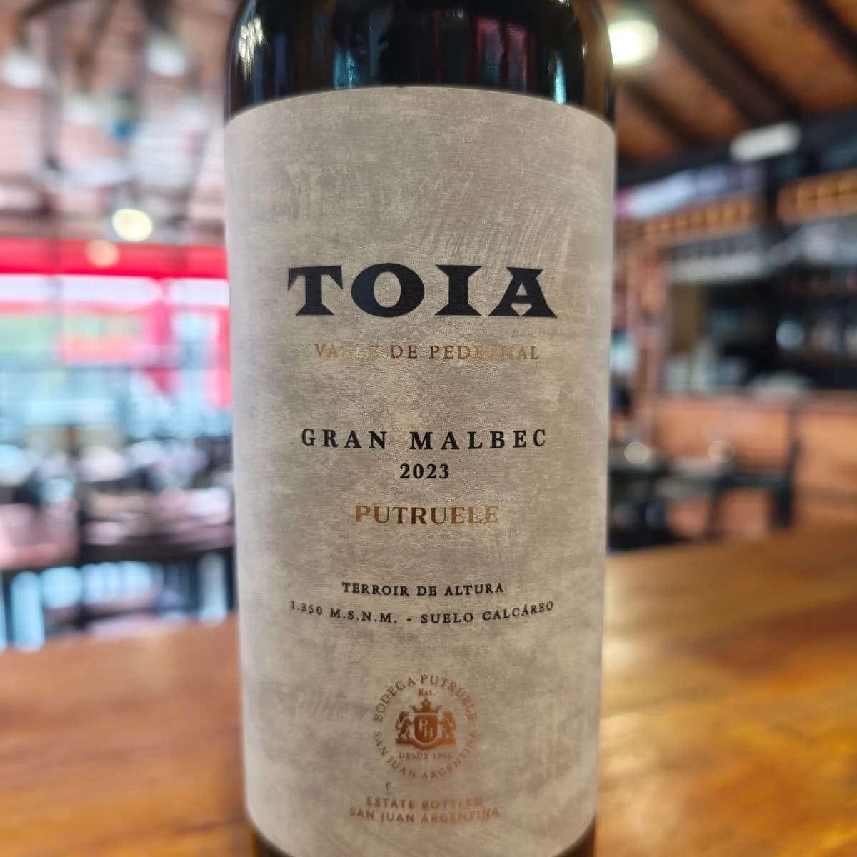 Toia Gran Reserva Gran Malbec