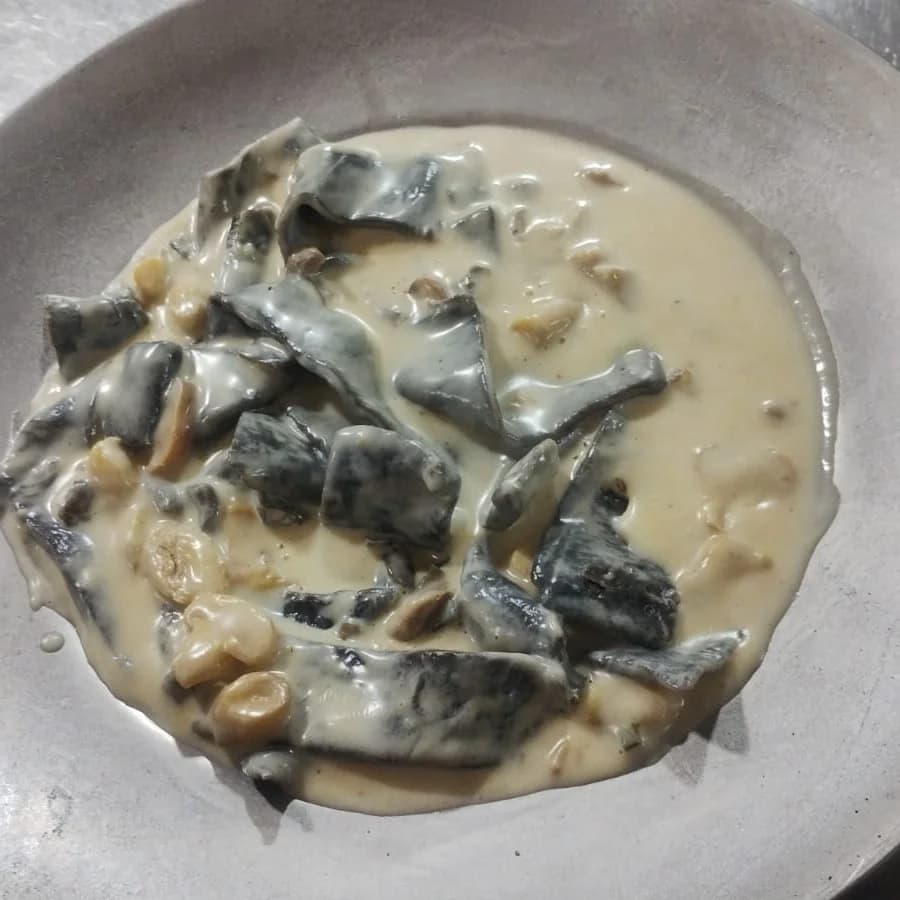 Fideos al huevo especiales
