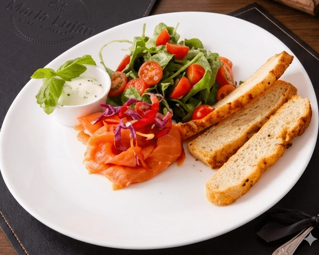 Salmon ahumado