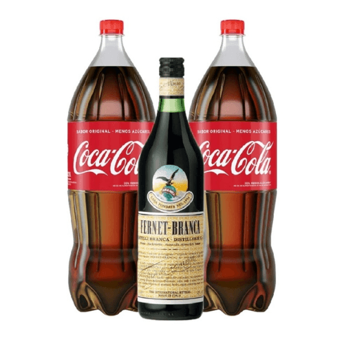 Fernet de 750 + 2 Coca Cola de 1.5L