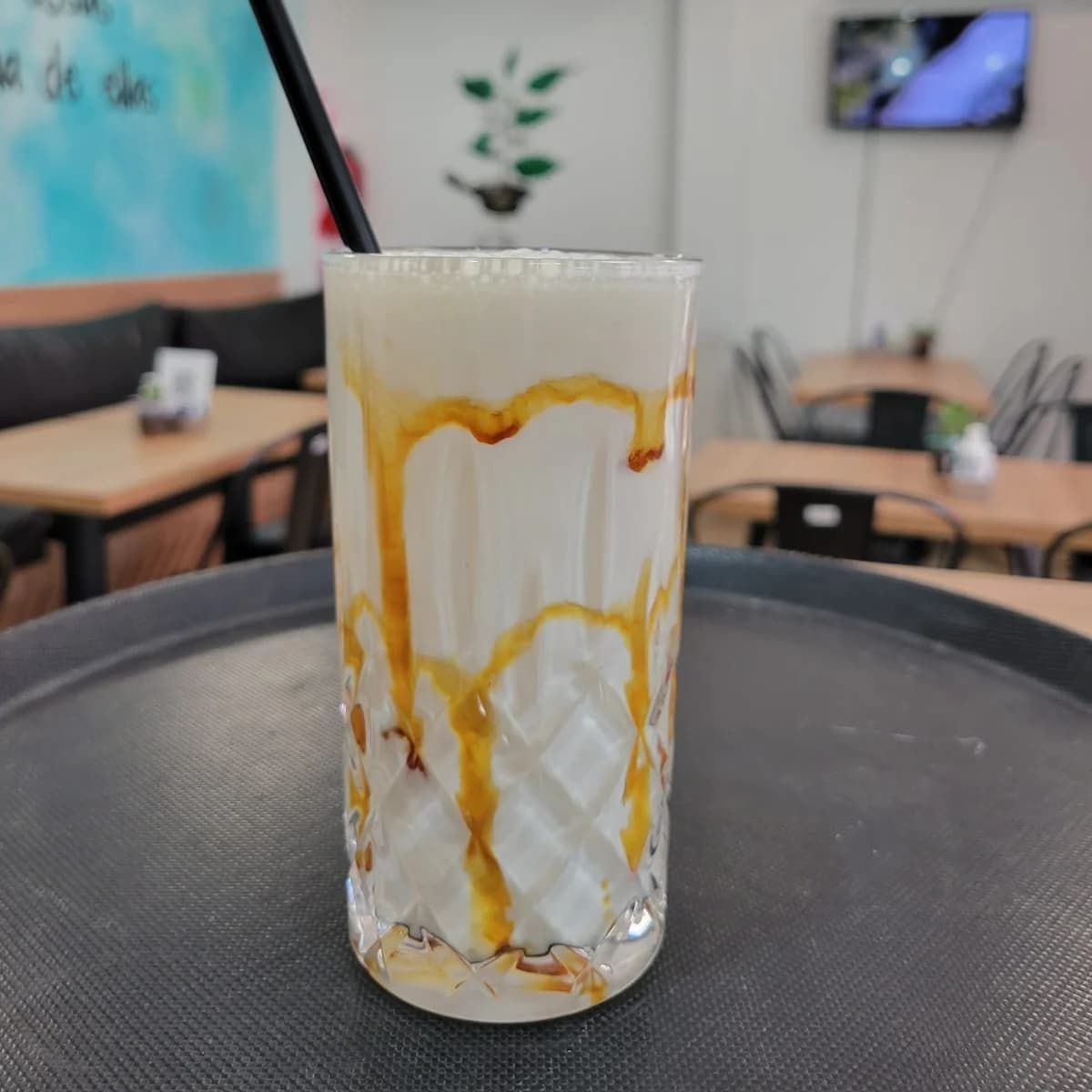 Smoothie con yogur griego