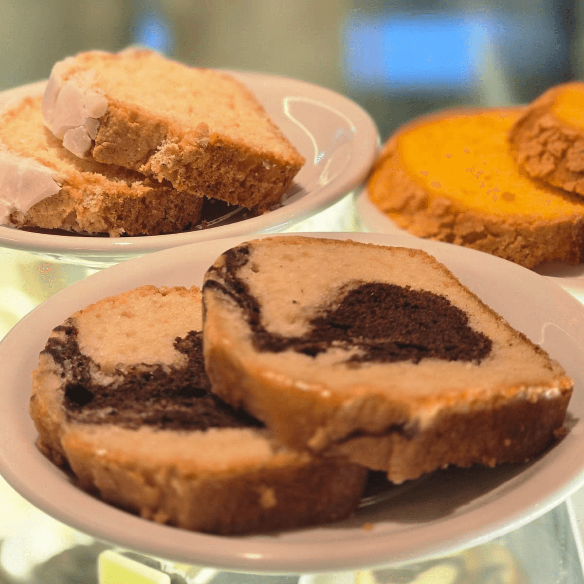 Porción de budín